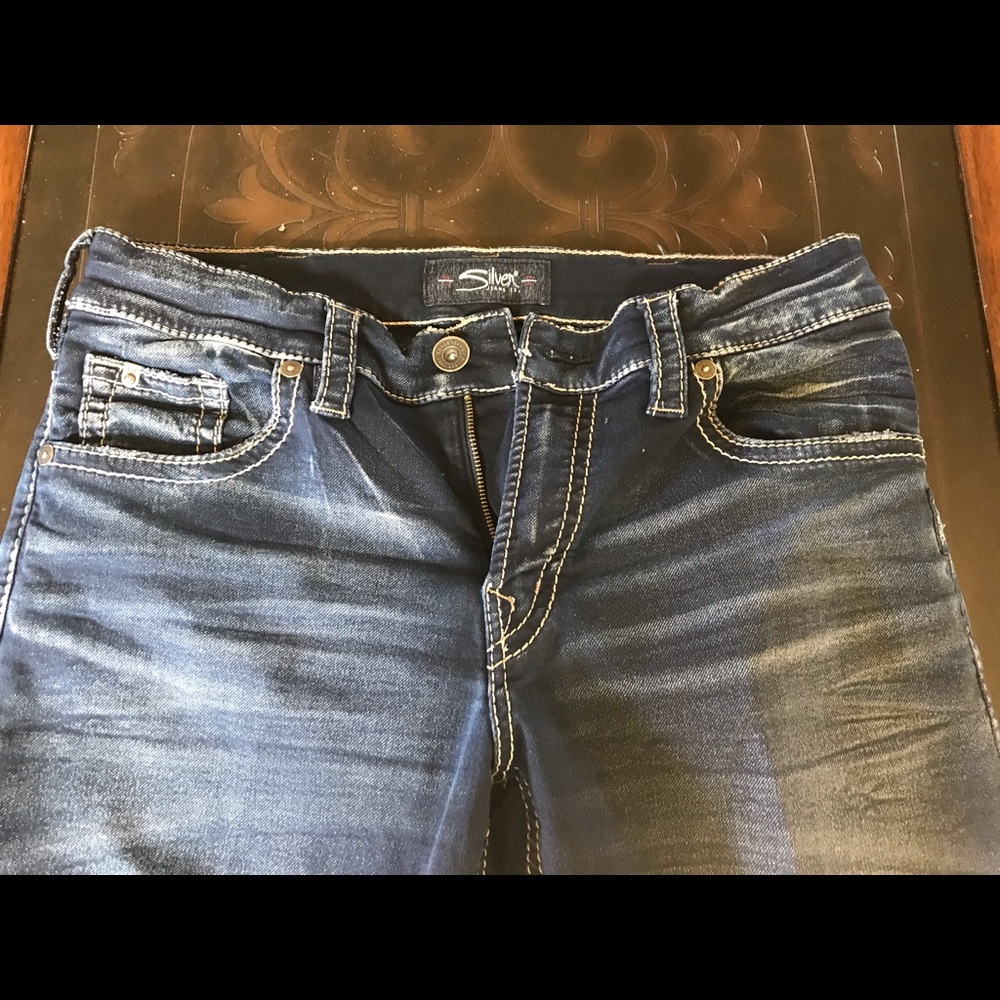 Silver zac jeans